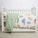 Фото №2 з 7 товару Комплект білизни в дитяче ліжечко Viluta Сатин Твіл № 685 простирадло на гумці