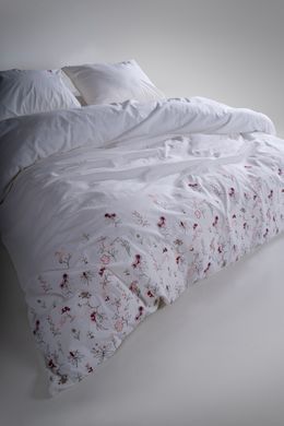 Фото Постельное белье Limasso Stonewashed Garden de Fleur Snow White Вареный Хлопок