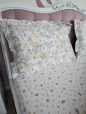 Фото Двостороння ковдра + простирало + наволочки Velvet Home Gray HANDY MARVIC SHEEP YORGAN UYKU SETİ
