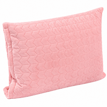 Фото Велюровий чохол на подушку Руно Velour Rose Рожевий 382.55_Rose
