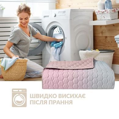 Фото Покривало стьобане Silhouette &trade; Ideia Пудра 8-35590*004 8-35591*004