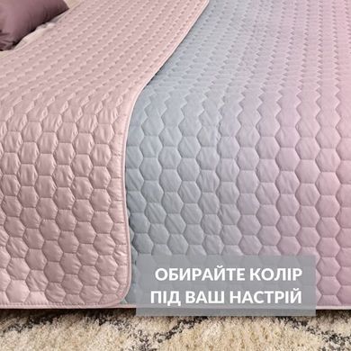 Фото Покривало стьобане Silhouette &trade; Ideia Пудра 8-35590*004 8-35591*004