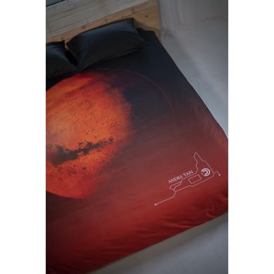 Фото Дизайнерська постільна білизна Сатин 100% Бавовна SoundSleep by AndreTAN Чоловіки з марсу