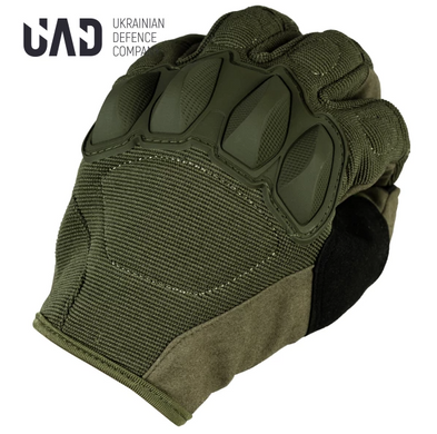Фото Тактичні сенсорні рукавиці UAD із захистом Atlant Олива