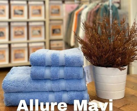 Фото Полотенце Tac Allure Bambu Бамбук Голубое