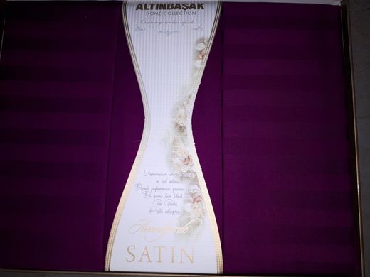 Фото Комплект постільної білизни Mor Sateen Stripe сатин жакард Altinbasak