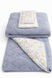 Фото №6 з 6 товару Двостороння ковдра + простирало + наволочки Velvet Home Gray HANDY MARVIC SHEEP YORGAN UYKU SETİ