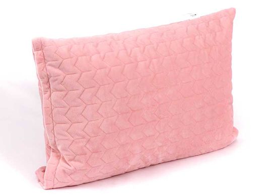 Фото Велюровый чехол на подушку Руно Velour Rose Розовый