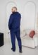 Фото №2 из 10 товара Мужская сатиновая пижама шелк на пуговицах Штани + Кофта