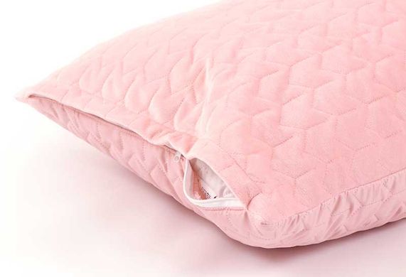 Фото Велюровый чехол на подушку Руно Velour Rose Розовый
