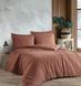 Фото №1 з 6 товару Комплект постільної білизни Sateen Stripe Altinbasak Always Cinnamon 40535 40536