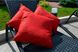 Фото №5 з 6 товару Червона подушка декоративна Прованс Scarlet