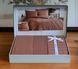 Фото №5 з 6 товару Комплект постільної білизни Sateen Stripe Altinbasak Always Cinnamon 40535 40536