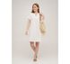 Фото №2 з 7 товару Жіноча коротка лляна сукня SoundSleep Linen Біла