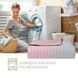 Фото №9 з 10 товару Покривало стьобане Silhouette &trade; Ideia Пудра 8-35590*004 8-35591*004