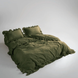 Фото №5 из 9 товара Комплект постельного белья Limasso Stonewashed Exclusive Вареный Хлопок Capulet Olive